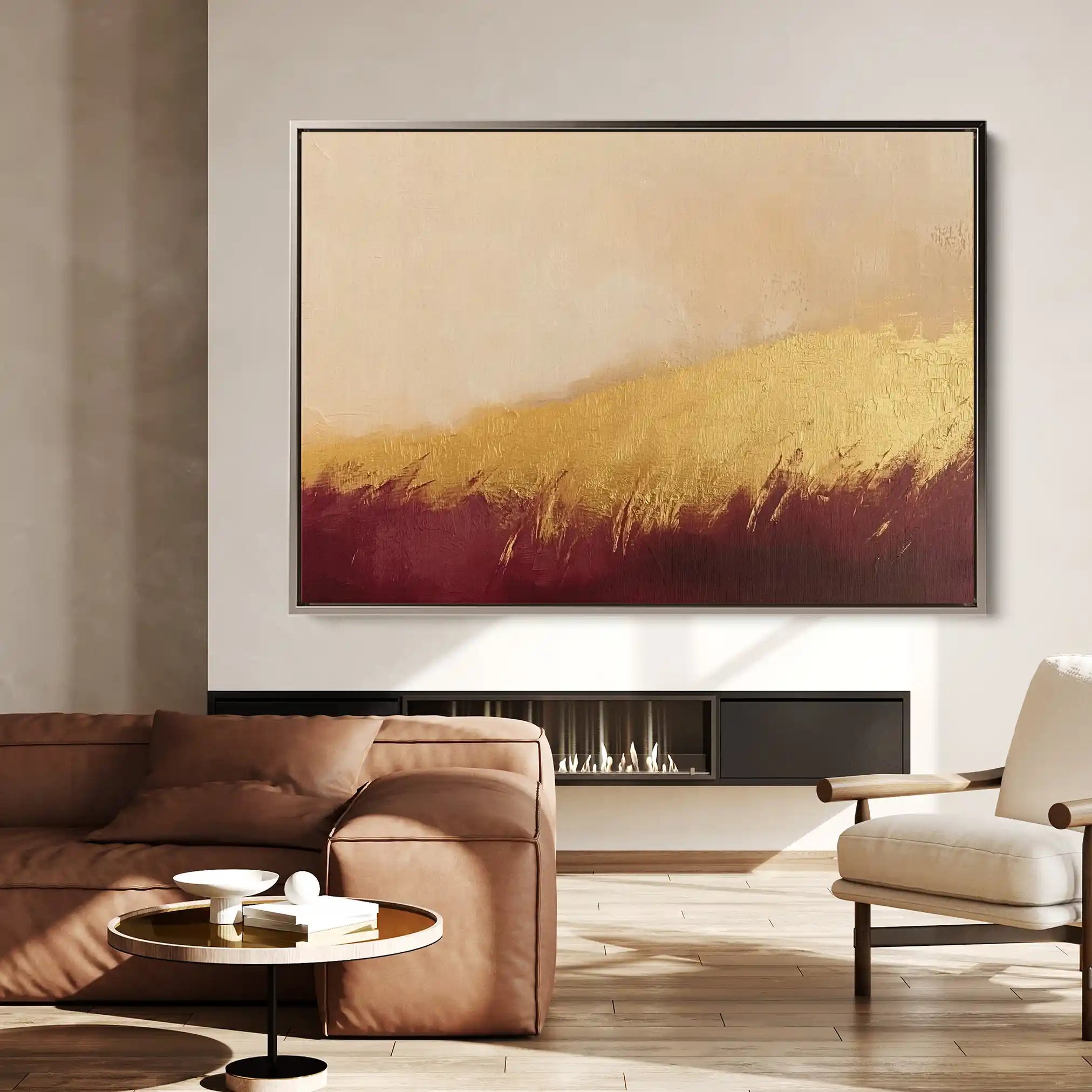 Abstract 436 Canvas Art 60 x 40 cm / Stretched on hidden frame