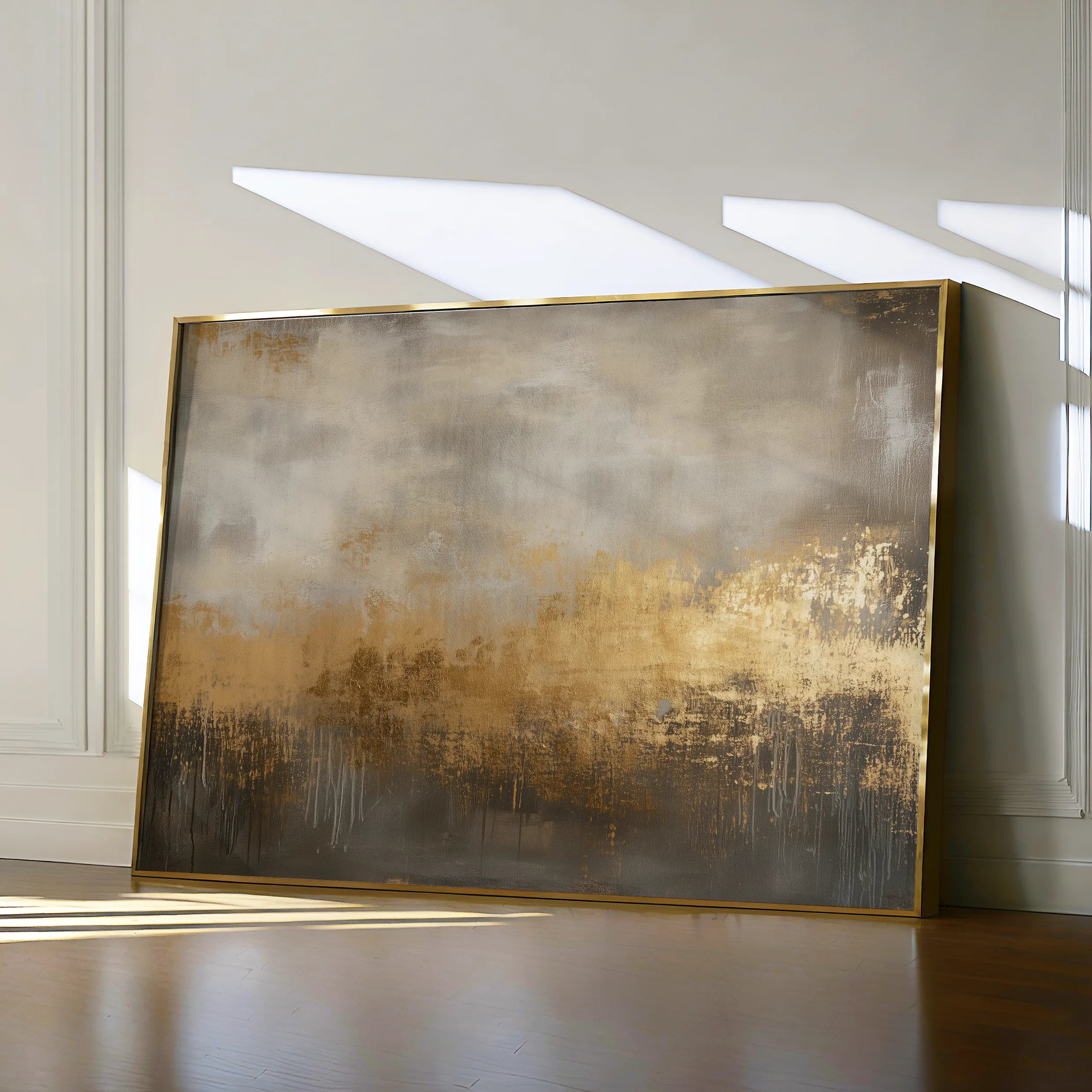 Abstract Canvas Wall Art WAD437-A 90 x 60 cm / Stretched on hidden frame