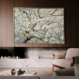 Floral Canvas Wall Art WAD437-F 90 x 60 cm / Stretched on hidden frame