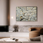 Floral Canvas Wall Art WAD437-F 90 x 60 cm / Stretched on hidden frame