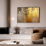 Abstract 438 Canvas Art 60 x 40 cm / Stretched on hidden frame
