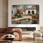 Landscape 438 Canvas Art 90 x 60 cm / Stretched on hidden frame