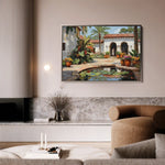 Landscape 438 Canvas Art 90 x 60 cm / Stretched on hidden frame