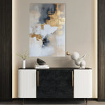 Abstract 440 Canvas Art 60 x 40 cm / Stretched on hidden frame
