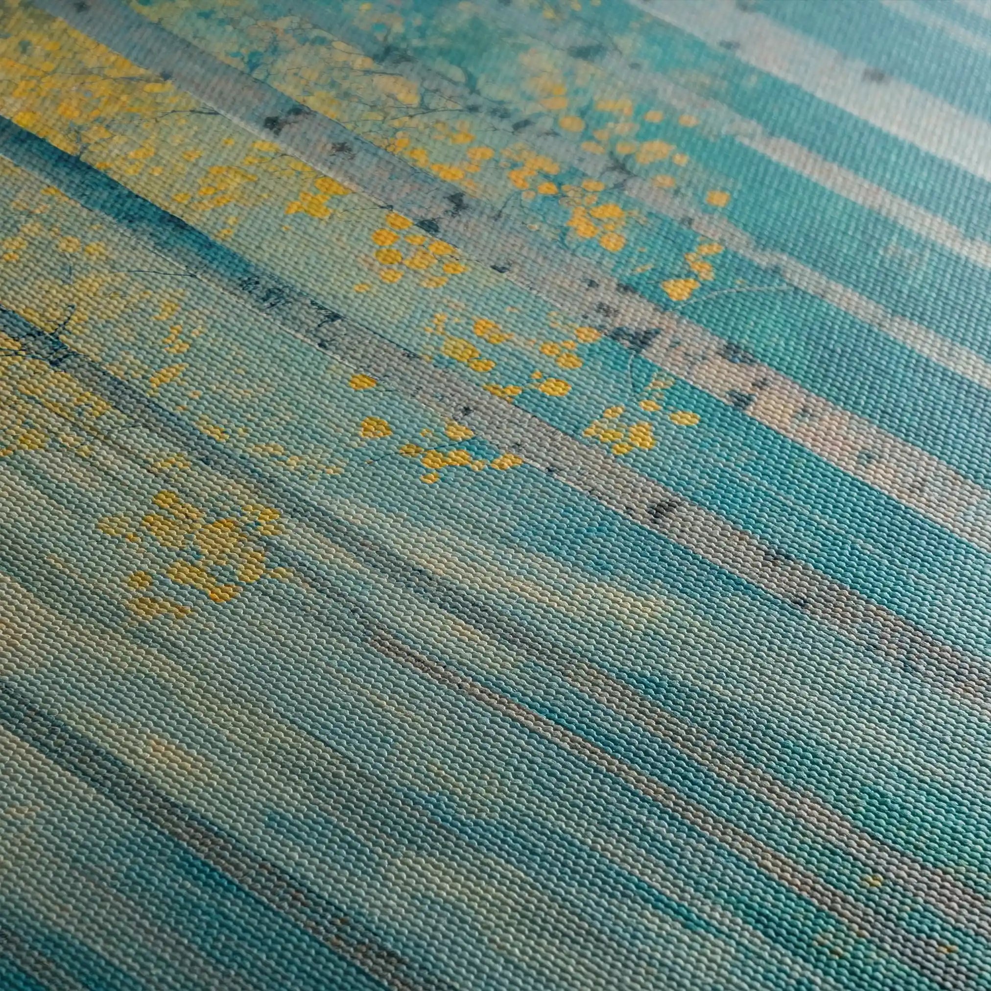 Landscape 440 Canvas Art 80 x 80 cm / Stretched on hidden frame