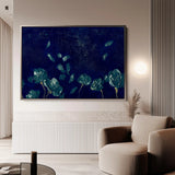 Floral Canvas Wall Art WAD443-F 90 x 60 cm / Stretched on hidden frame