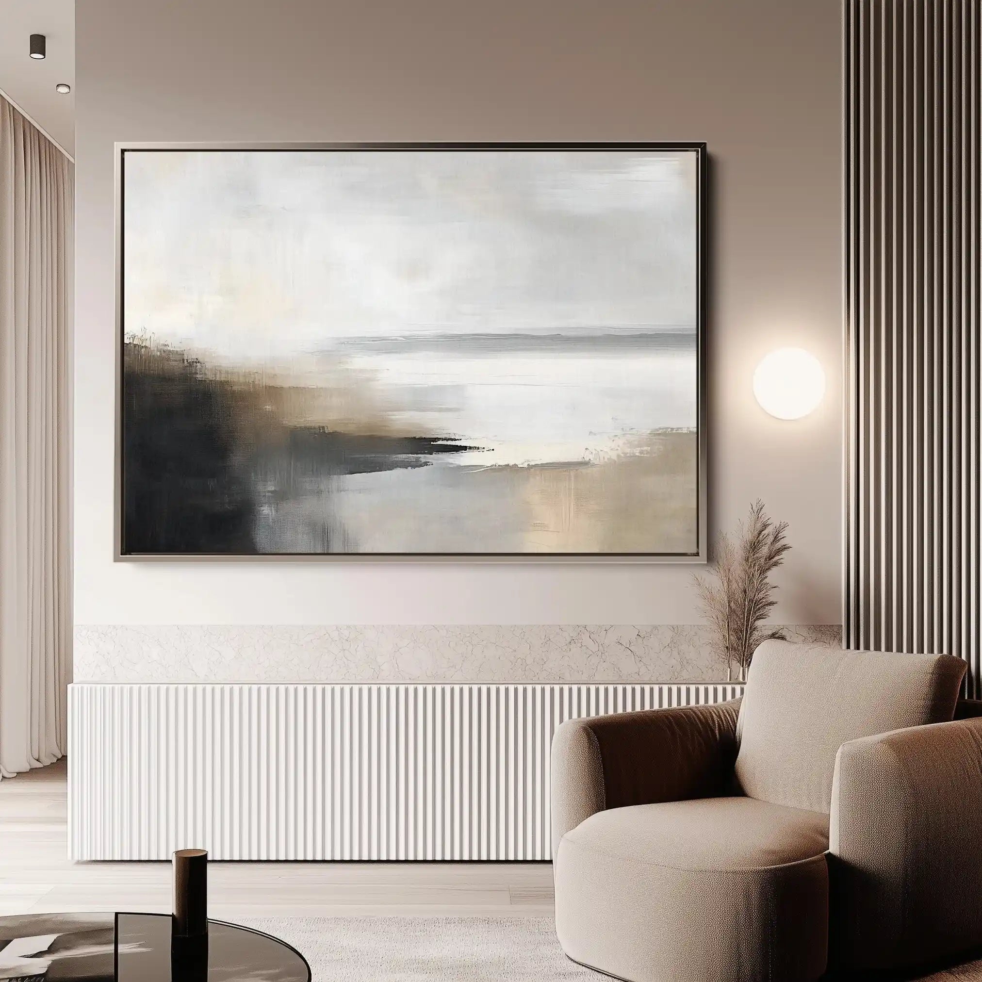 Abstract 444 Canvas Art 60 x 40 cm / Stretched on hidden frame
