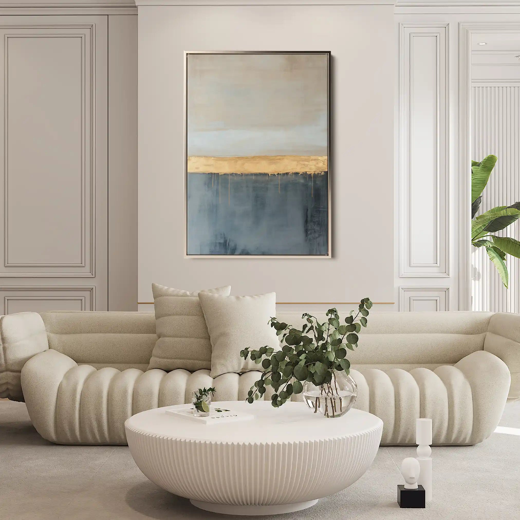 Abstract 445 Canvas Art 60 x 40 cm / Stretched on hidden frame