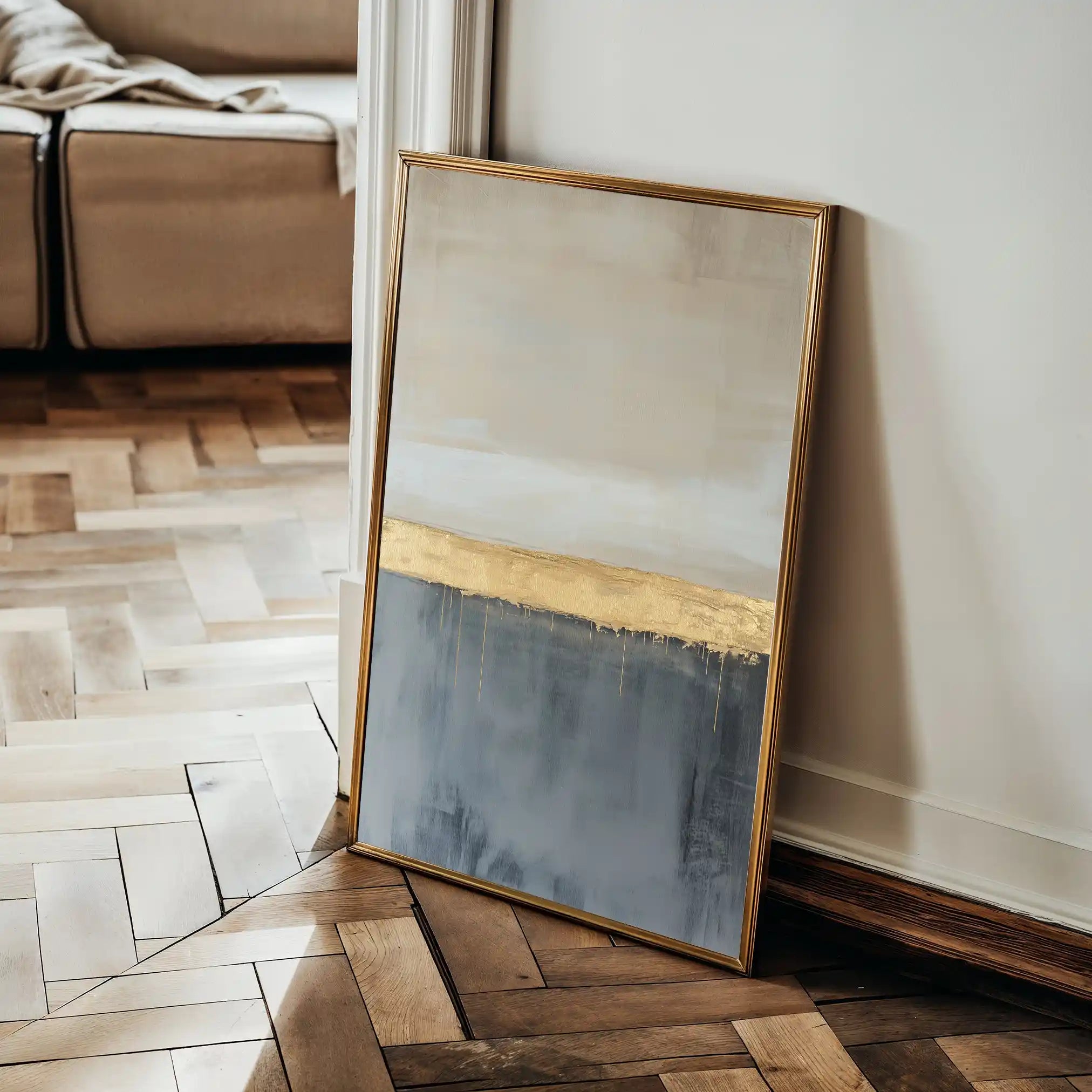 Abstract 445 Canvas Art 60 x 40 cm / Stretched on hidden frame