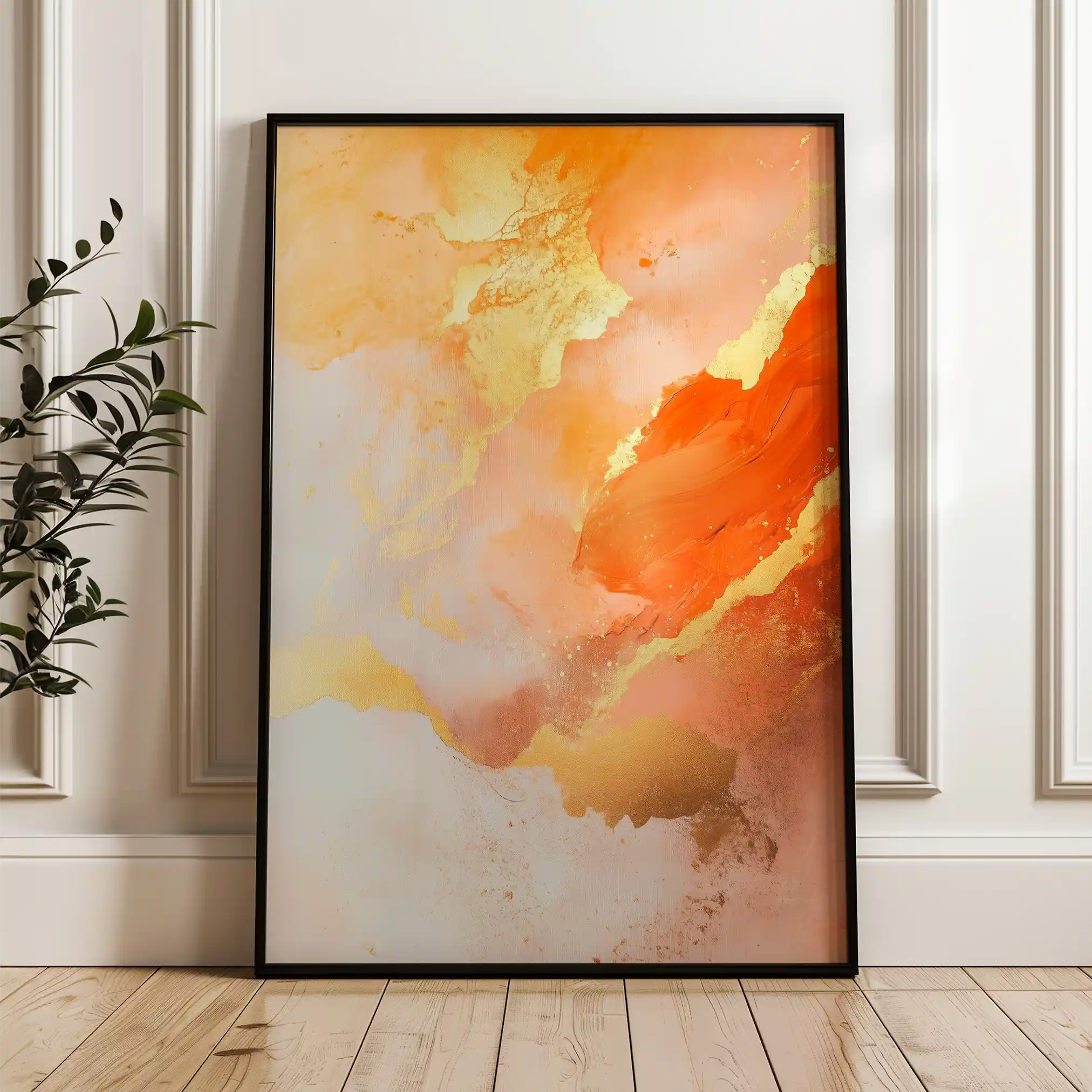 Abstract 446 Canvas Art 60 x 40 cm / Stretched on hidden frame