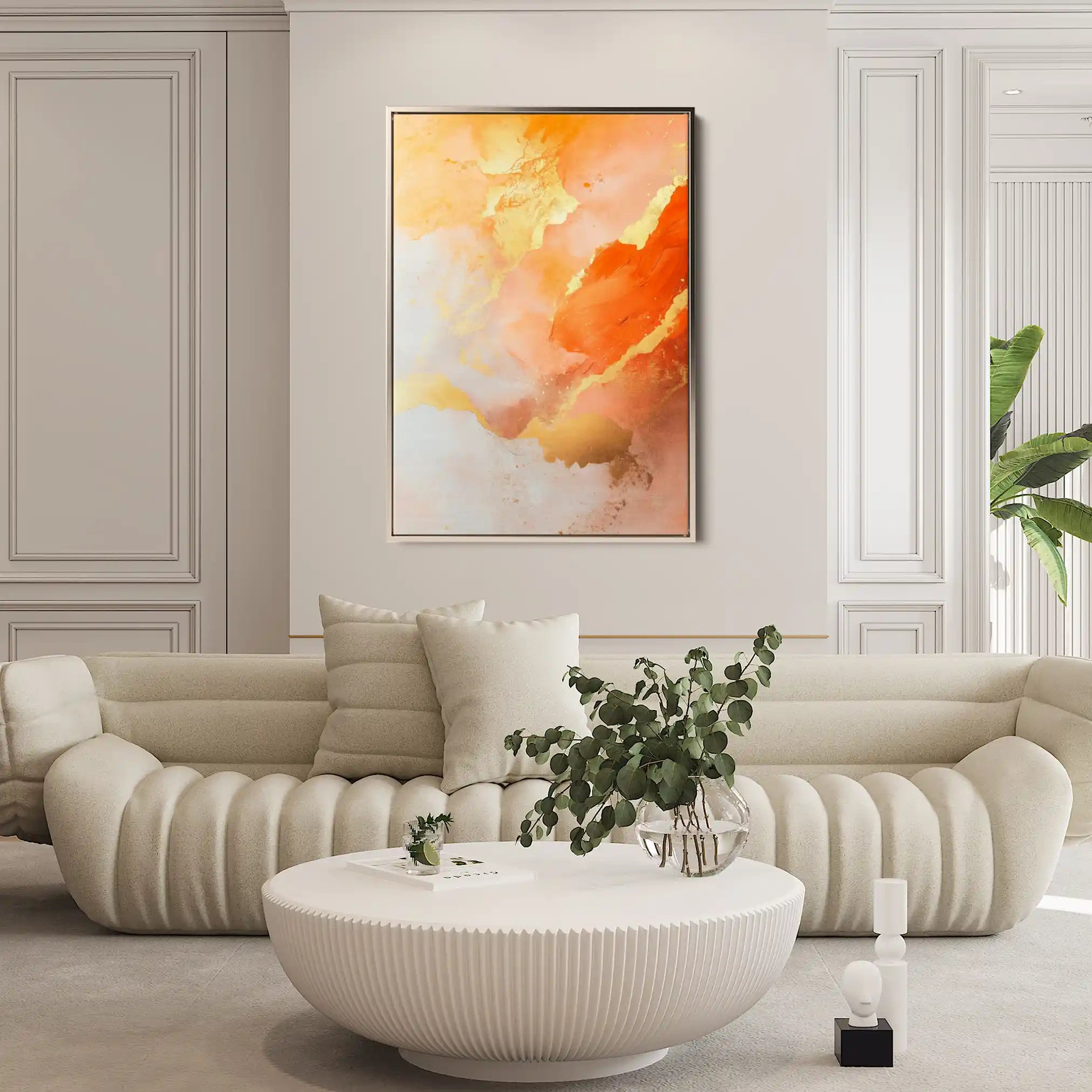 Abstract 446 Canvas Art 60 x 40 cm / Stretched on hidden frame