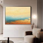 Abstract 448 Canvas Art 60 x 40 cm / Stretched on hidden frame