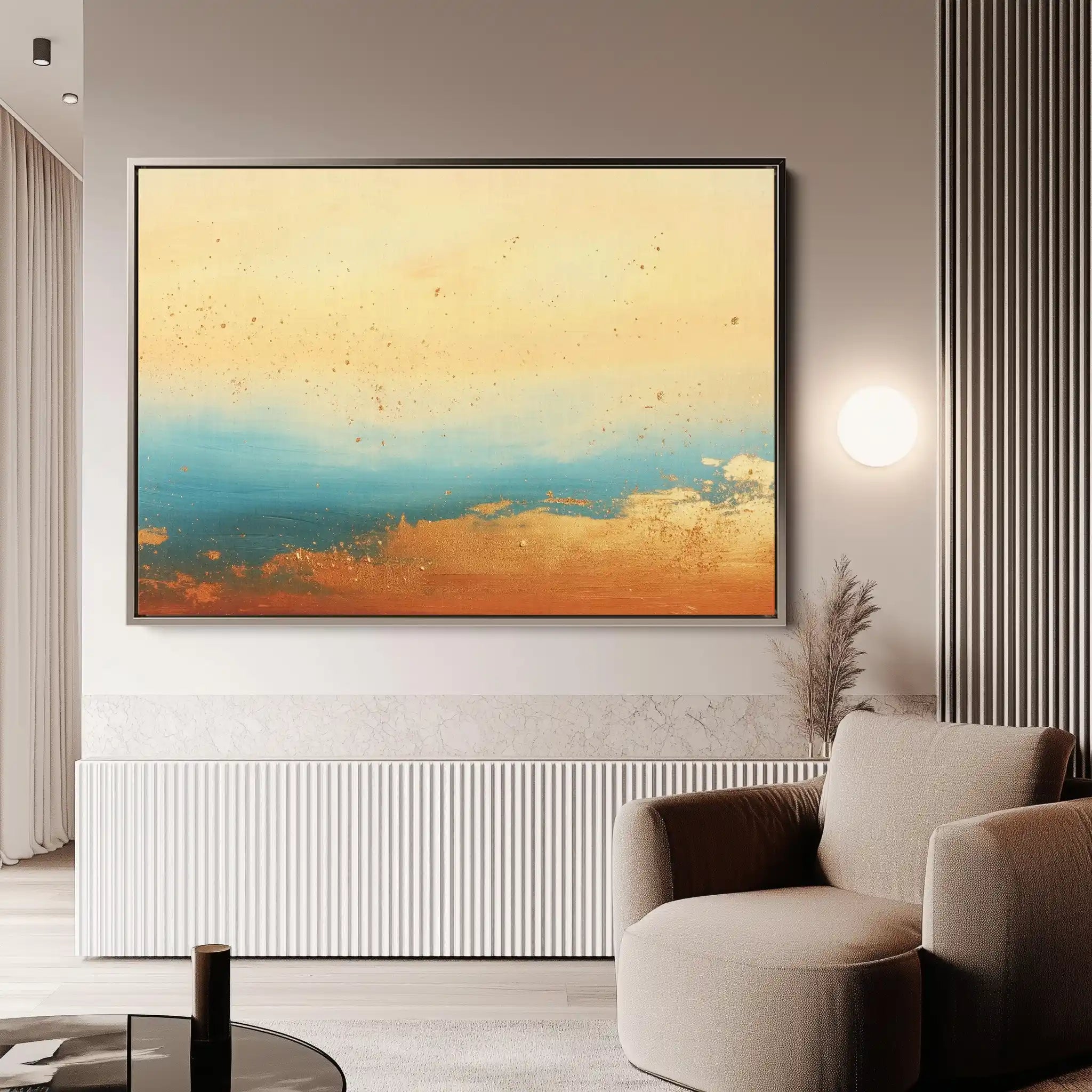 Abstract 448 Canvas Art 60 x 40 cm / Stretched on hidden frame