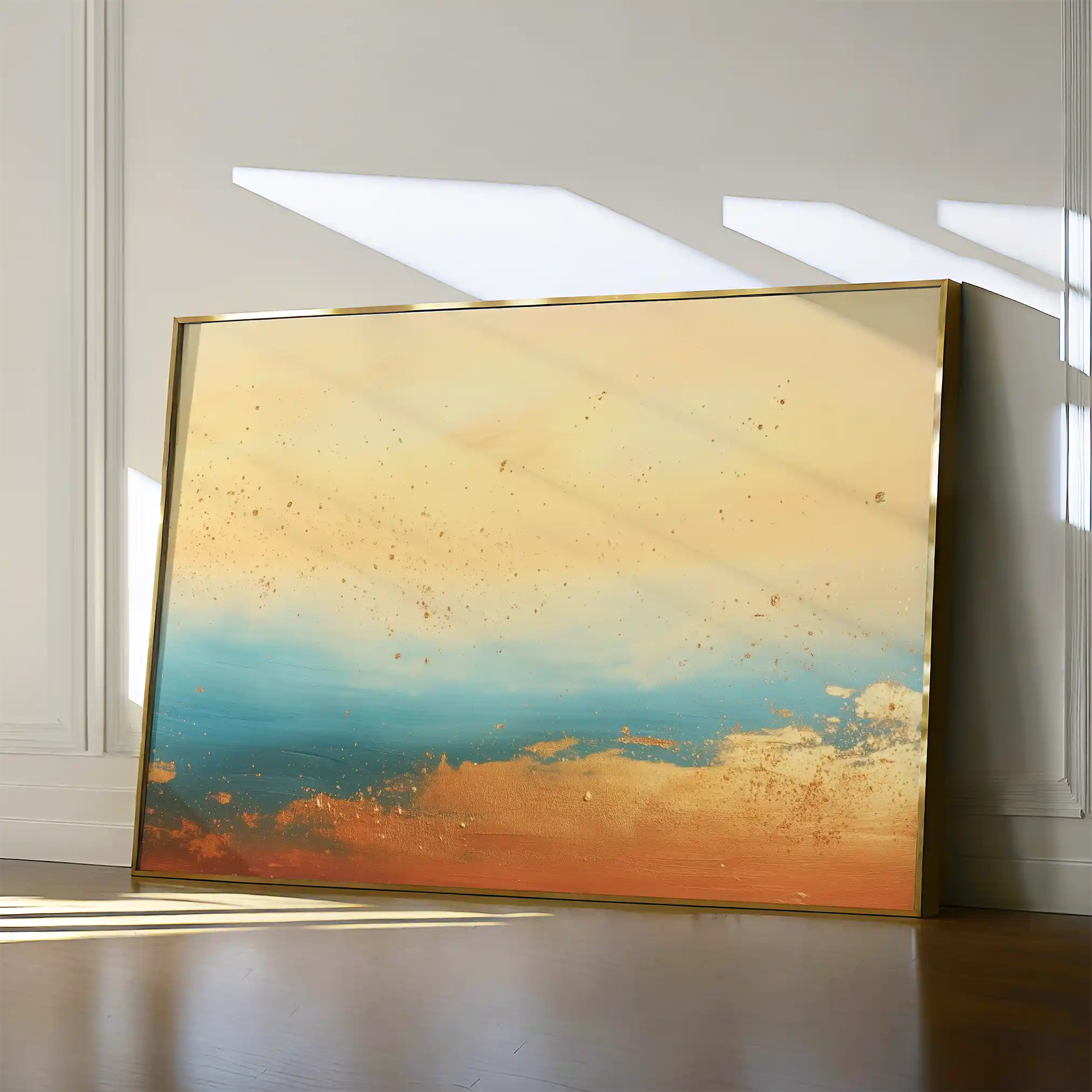 Abstract 448 Canvas Art 60 x 40 cm / Stretched on hidden frame