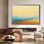 Abstract 448 Canvas Art 60 x 40 cm / Stretched on hidden frame