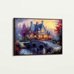 Landscape 448 Canvas Art 90 x 60 cm / Stretched on hidden frame
