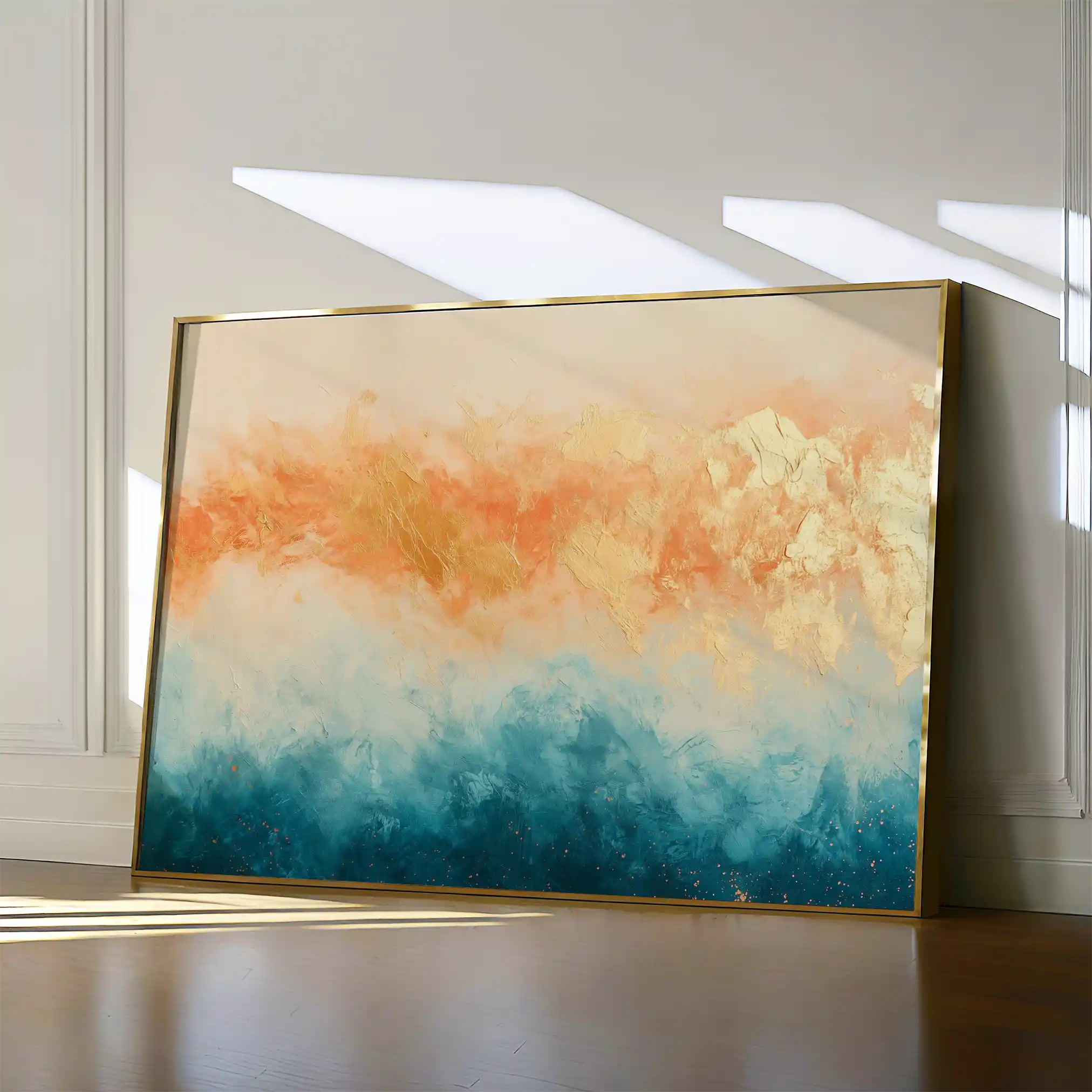 Abstract 449 Canvas Art 60 x 40 cm / Stretched on hidden frame