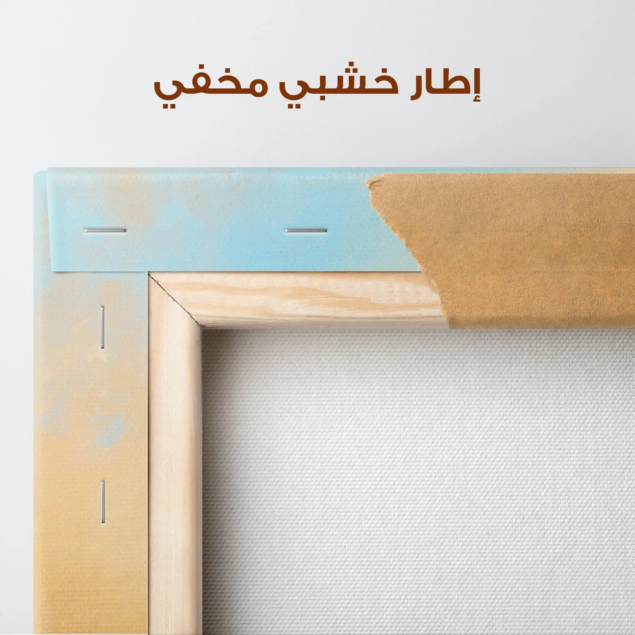 Abstract 450 Canvas Art 60 x 40 cm / Stretched on hidden frame