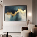 Abstract 451 Canvas Art 60 x 40 cm / Stretched on hidden frame