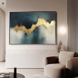 Abstract 451 Canvas Art 60 x 40 cm / Stretched on hidden frame