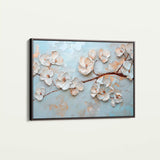 Floral Canvas Wall Art WAD451-F 90 x 60 cm / Stretched on hidden frame