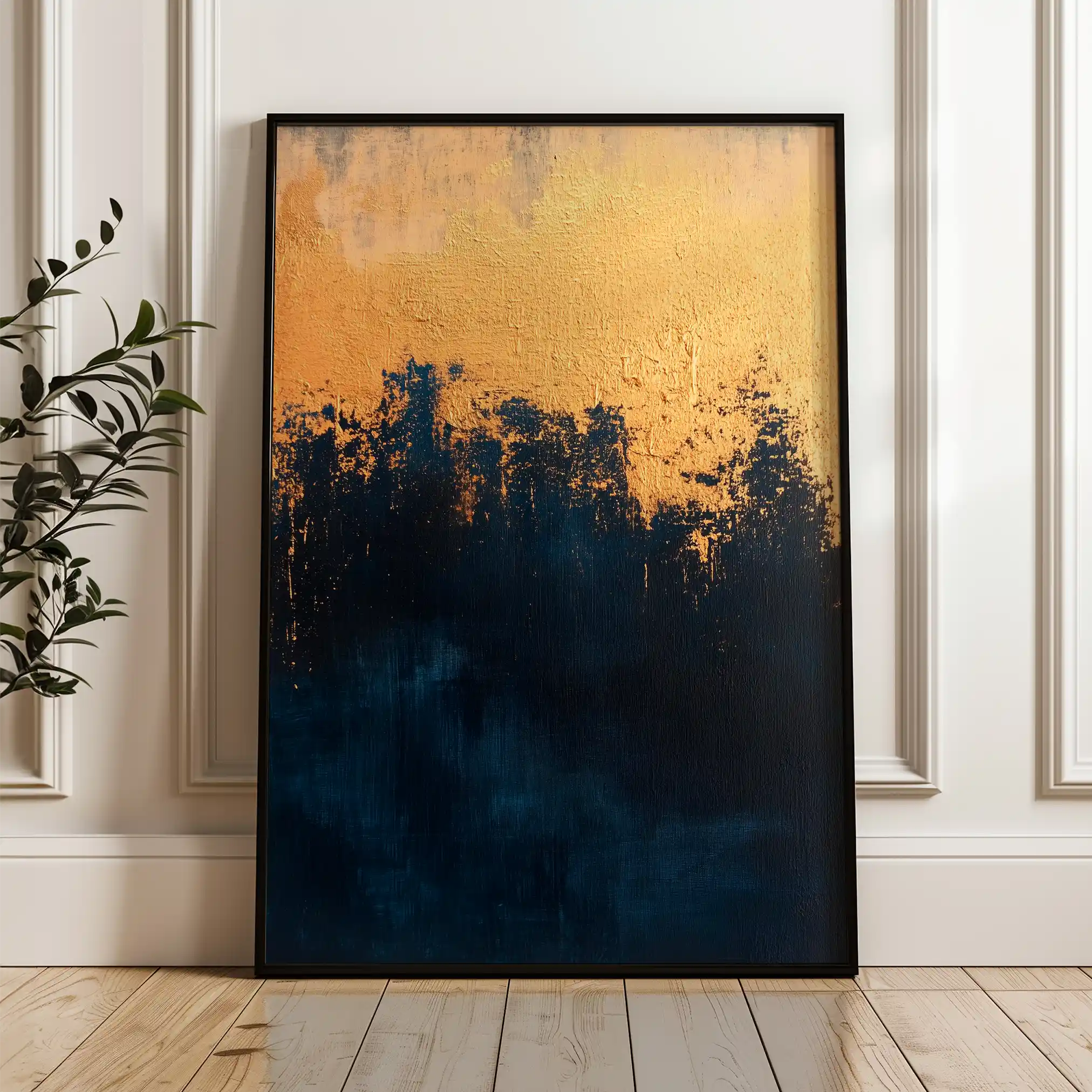 Abstract 454 Canvas Art 60 x 40 cm / Stretched on hidden frame
