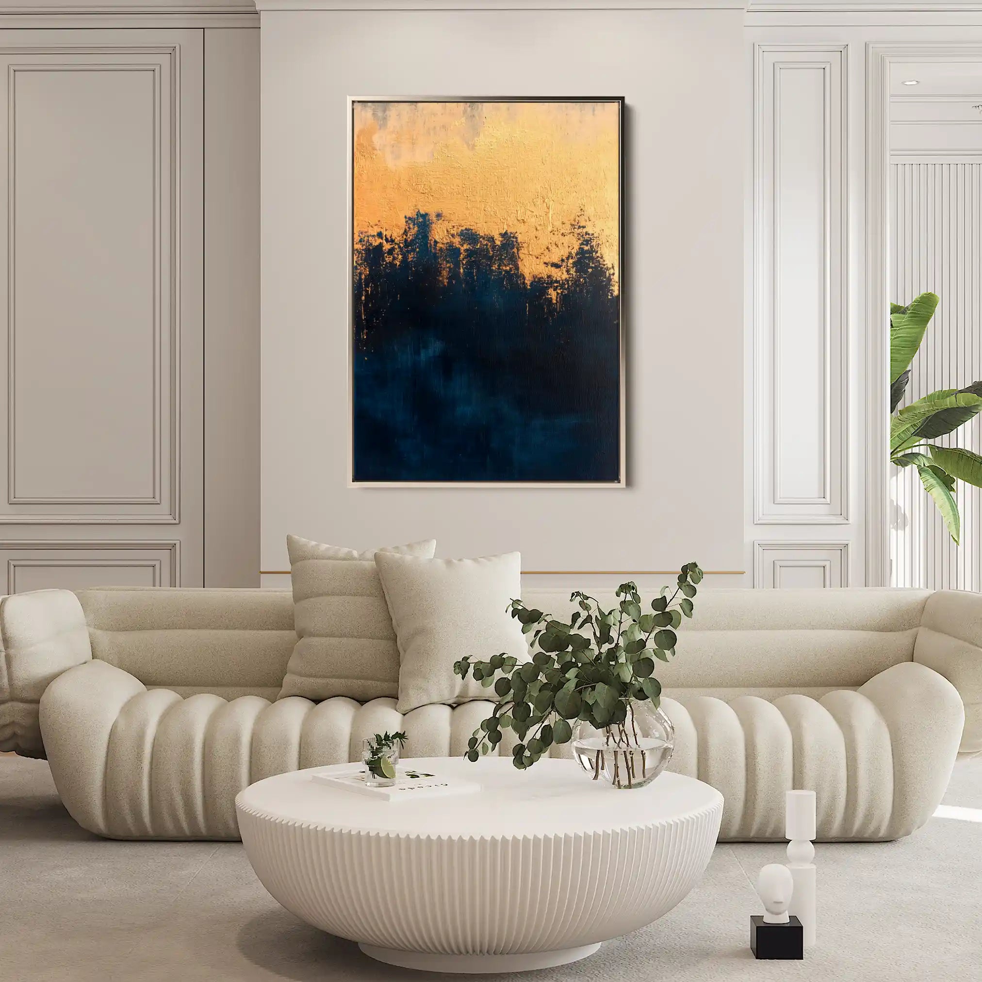 Abstract 454 Canvas Art 60 x 40 cm / Stretched on hidden frame