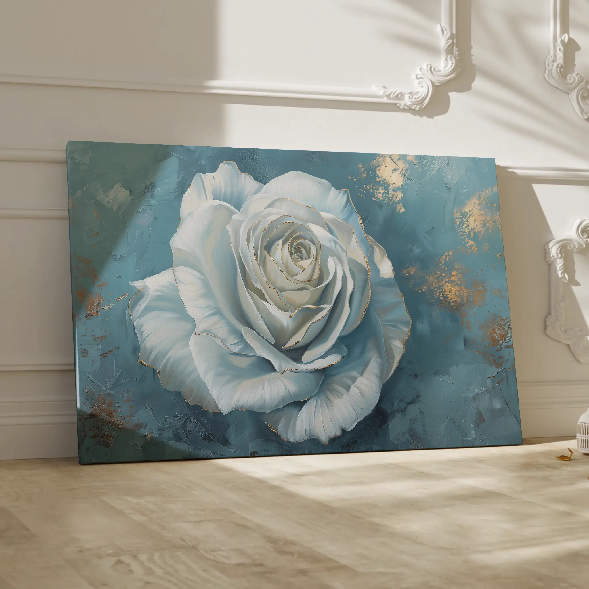 Floral Canvas Wall Art WAD454-F 90 x 60 cm / Stretched on hidden frame