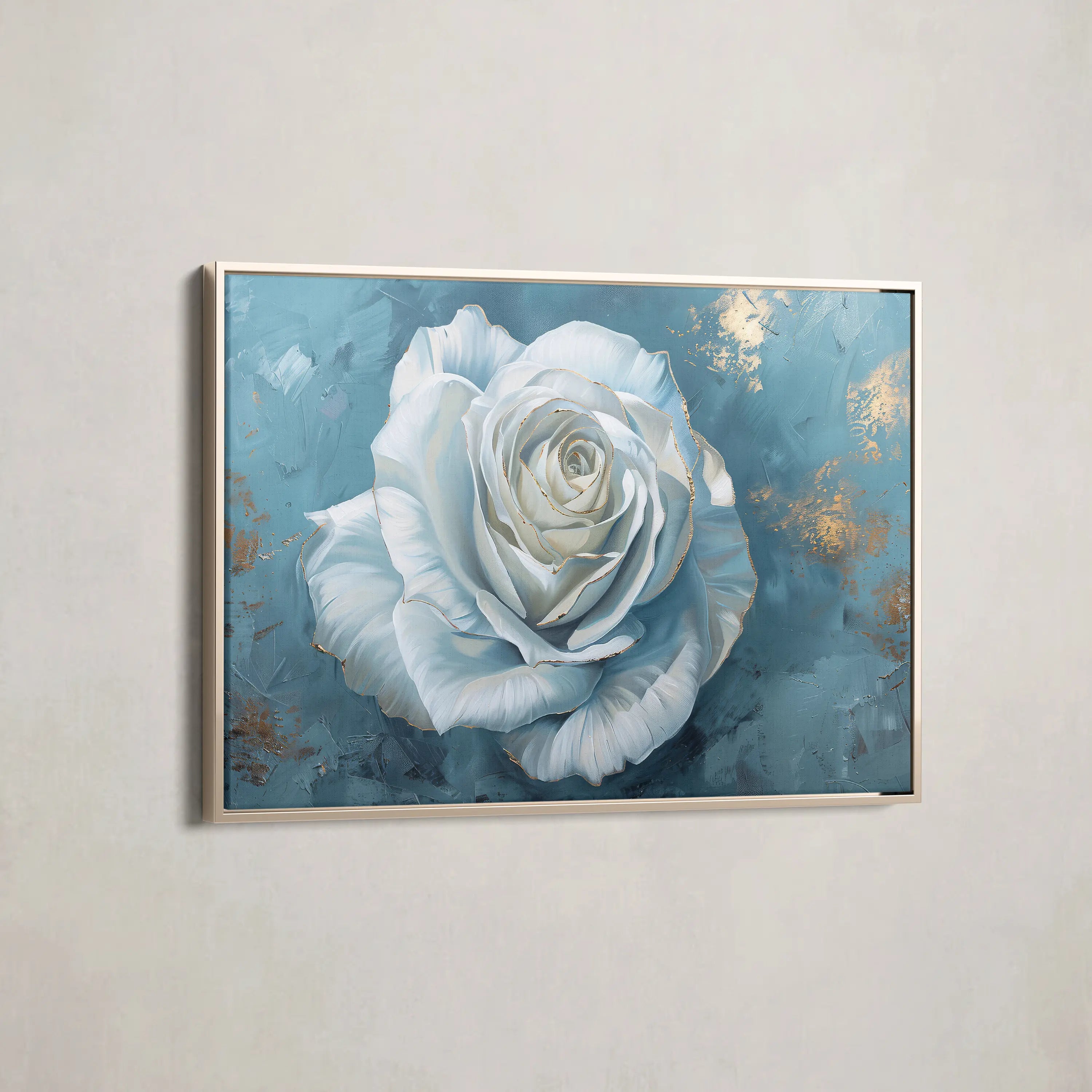 Floral Canvas Wall Art WAD454-F 90 x 60 cm / Stretched on hidden frame