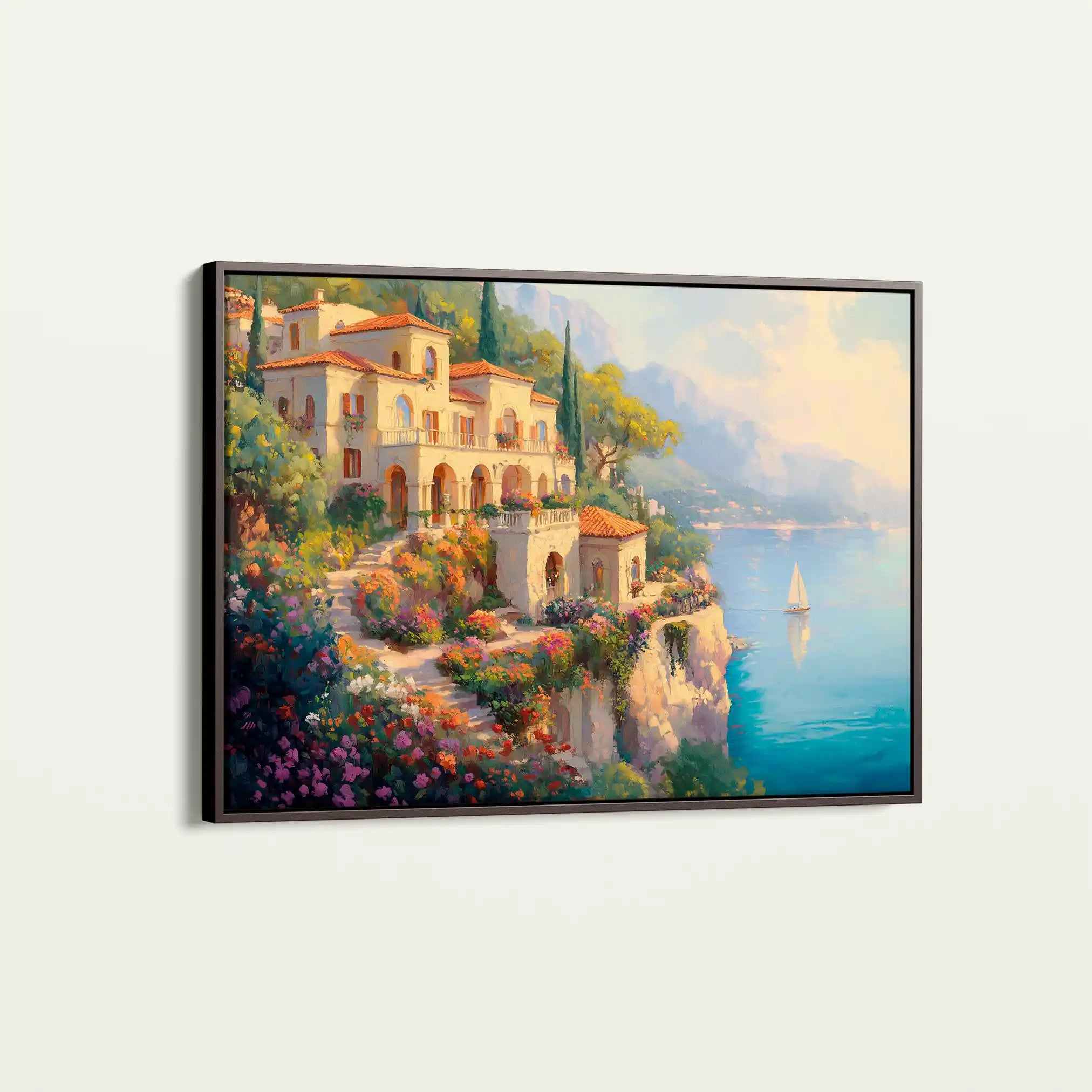 Landscape 454 Canvas Art 90 x 60 cm / Stretched on hidden frame