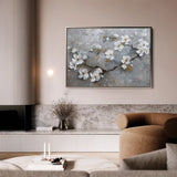 Floral Canvas Wall Art WAD455-F 90 x 60 cm / Stretched on hidden frame