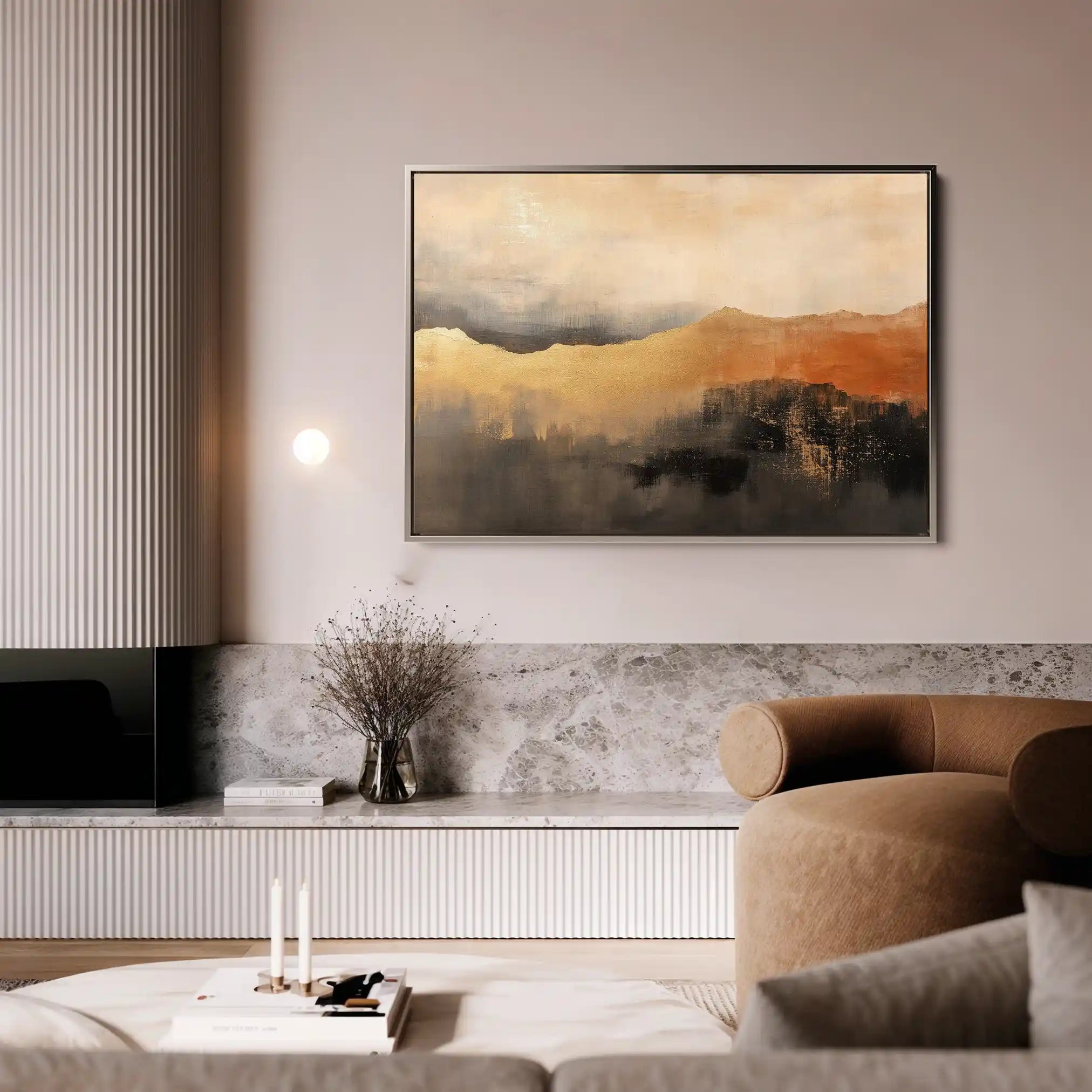 Abstract 459 Canvas Art 60 x 40 cm / Stretched on hidden frame