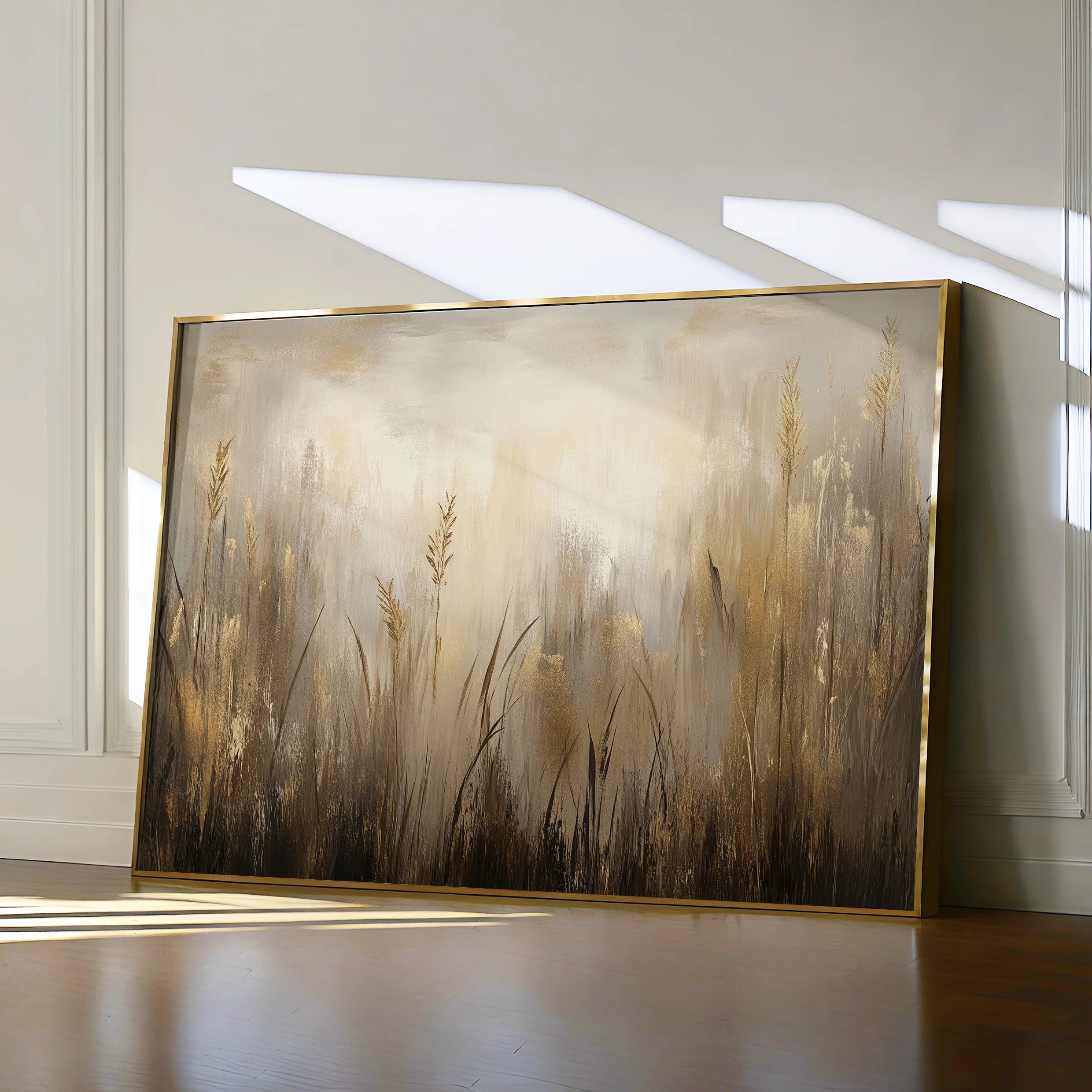 Abstract Canvas Wall Art WAD460-A 90 x 60 cm / Stretched on hidden frame