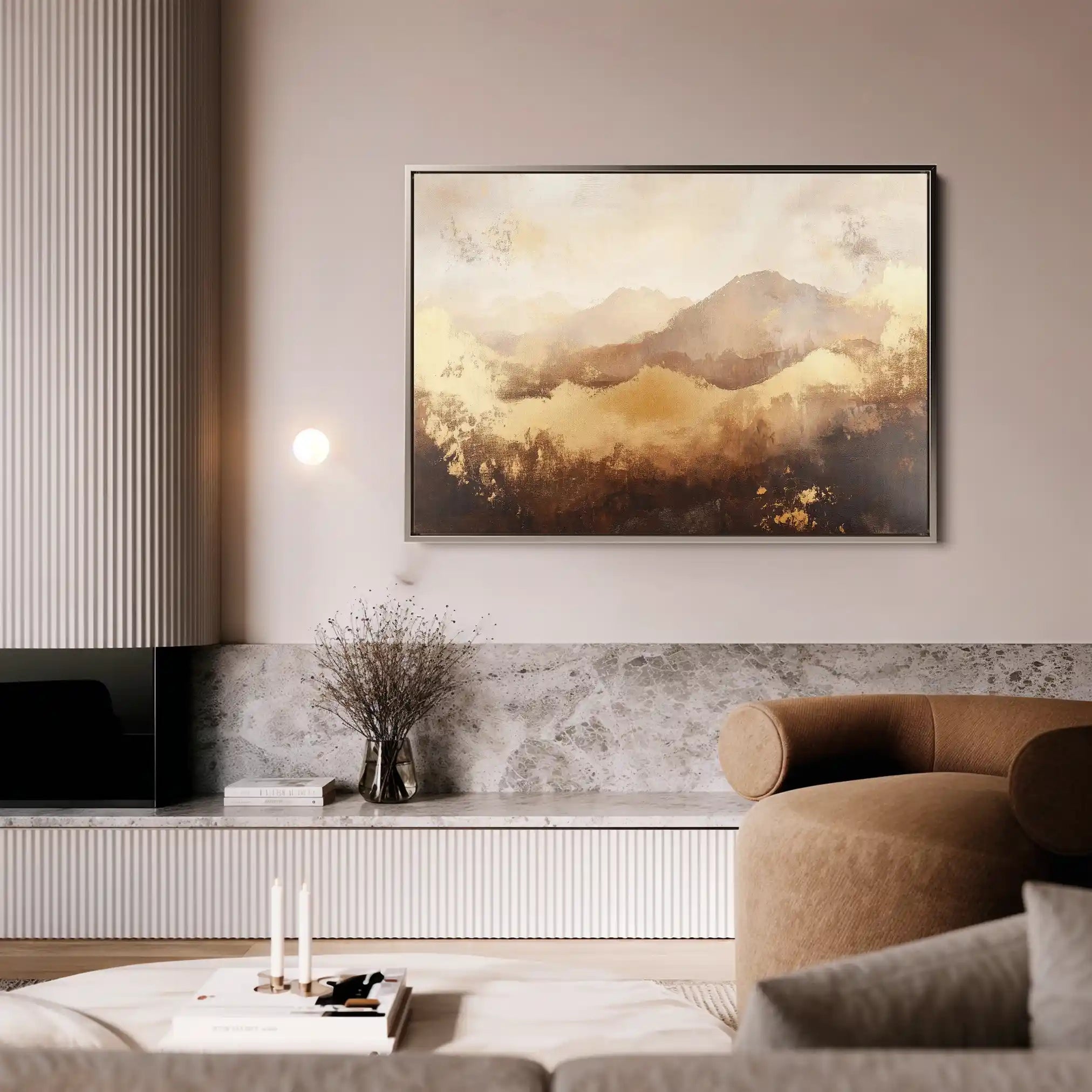 Abstract 461 Canvas Art 60 x 40 cm / Stretched on hidden frame