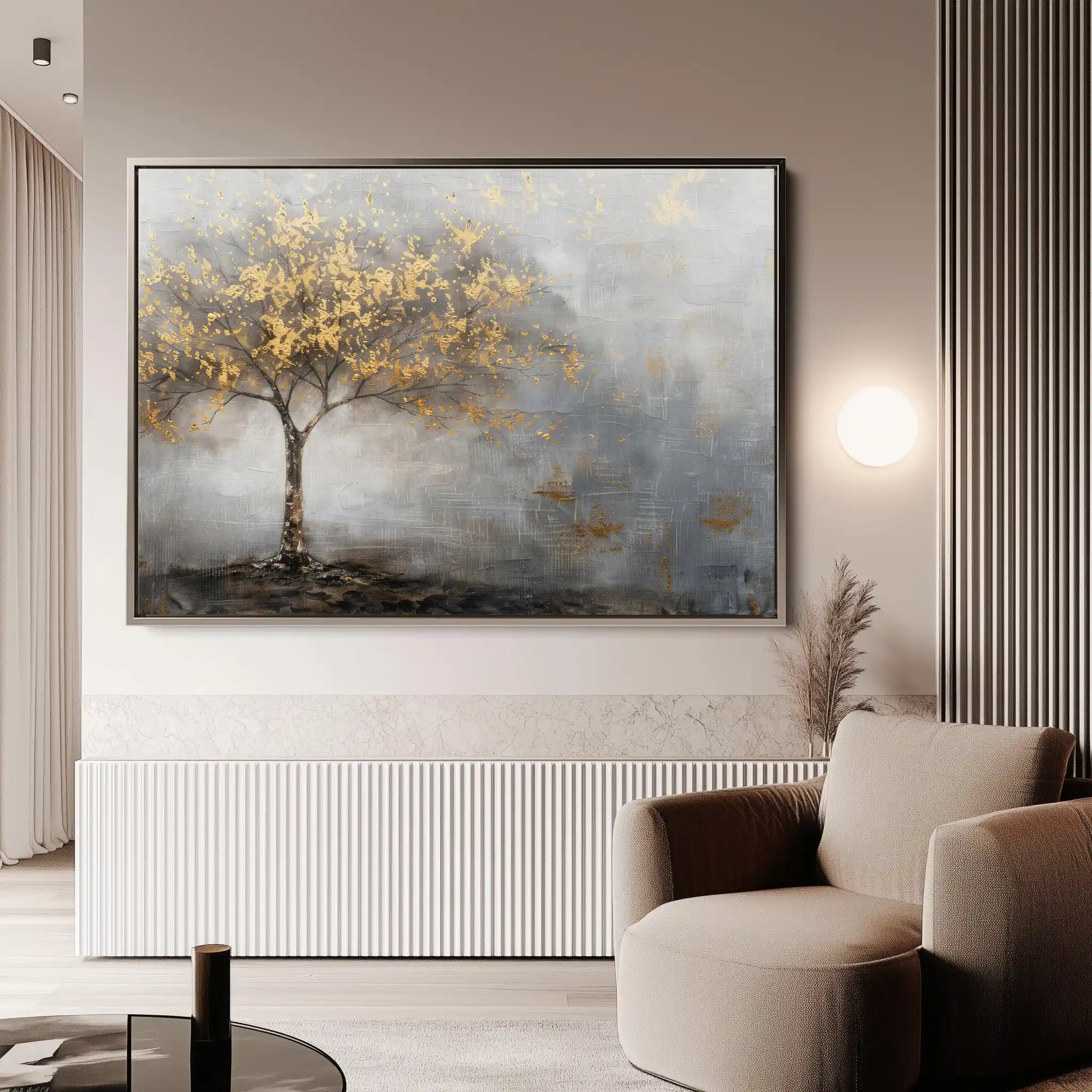 Floral Canvas Wall Art WAD461-F 90 x 60 cm / Stretched on hidden frame