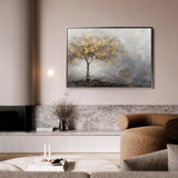 Floral Canvas Wall Art WAD461-F 90 x 60 cm / Stretched on hidden frame