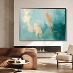 Abstract 462 Canvas Art 60 x 40 cm / Stretched on hidden frame