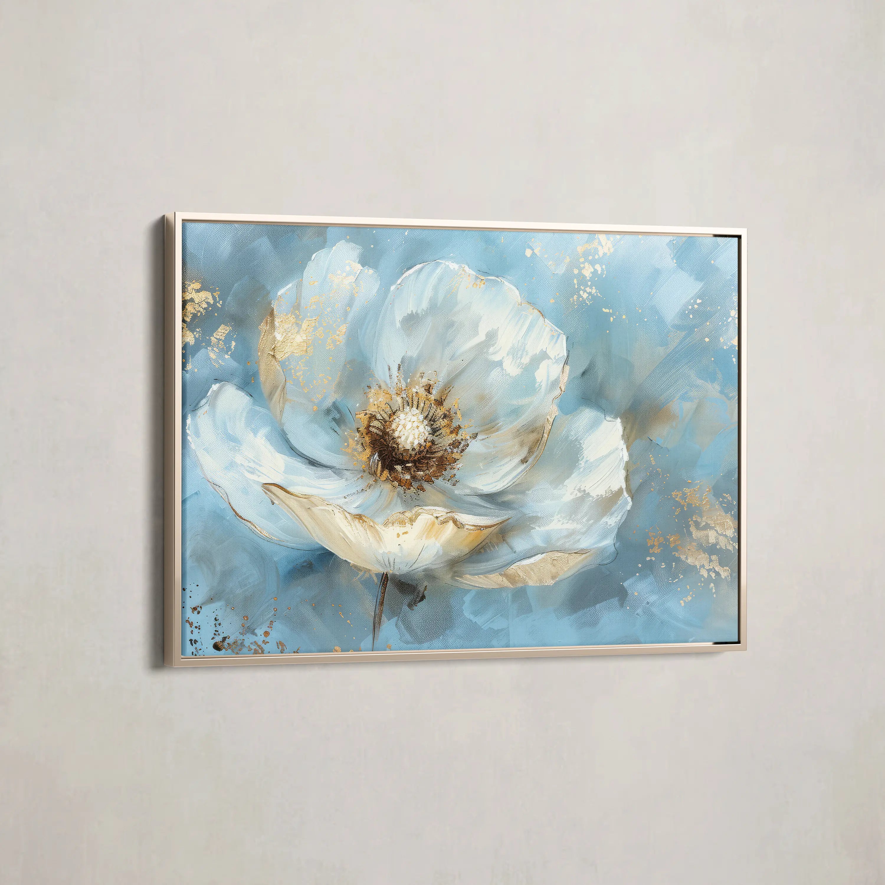 Floral Canvas Wall Art WAD463-F 90 x 60 cm / Stretched on hidden frame