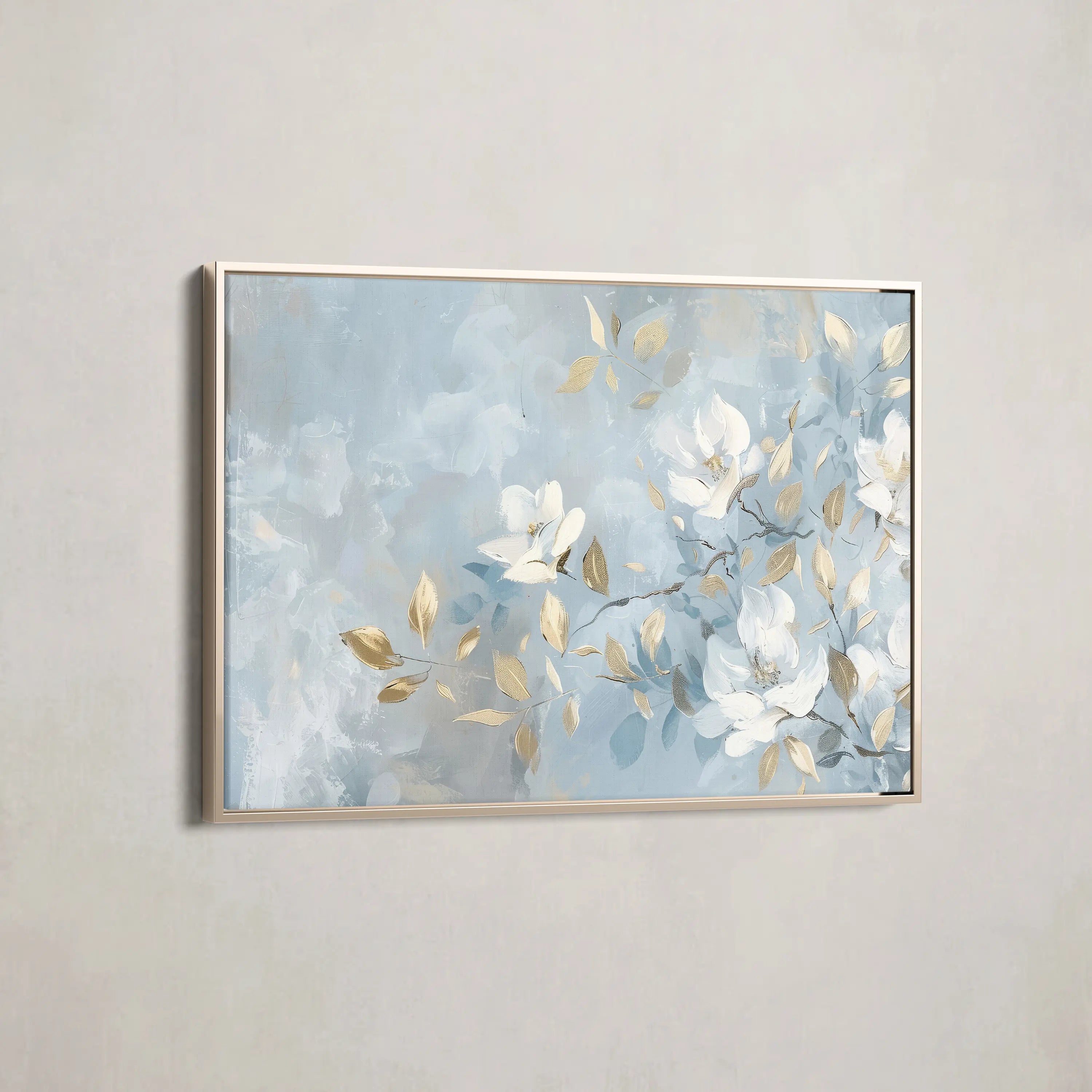 Floral Canvas Wall Art WAD464-F 90 x 60 cm / Stretched on hidden frame