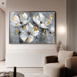 Floral Canvas Wall Art WAD465-F 90 x 60 cm / Stretched on hidden frame