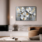 Floral Canvas Wall Art WAD465-F 90 x 60 cm / Stretched on hidden frame