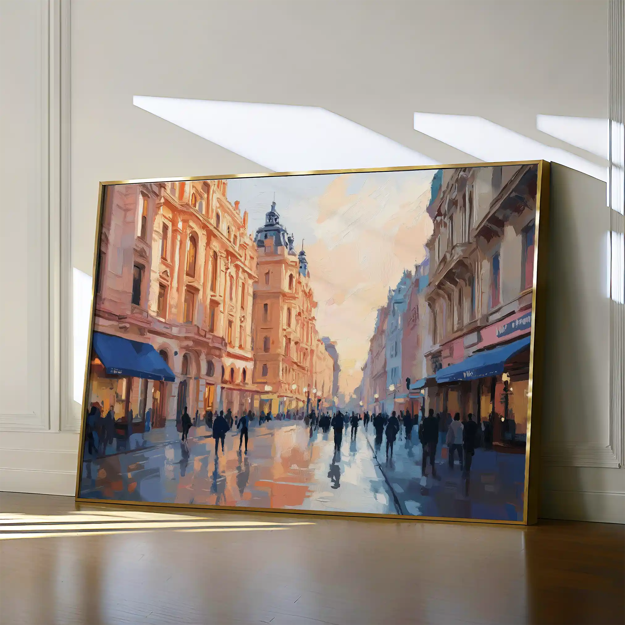 Landscape 465 Canvas Art 90 x 60 cm / Stretched on hidden frame