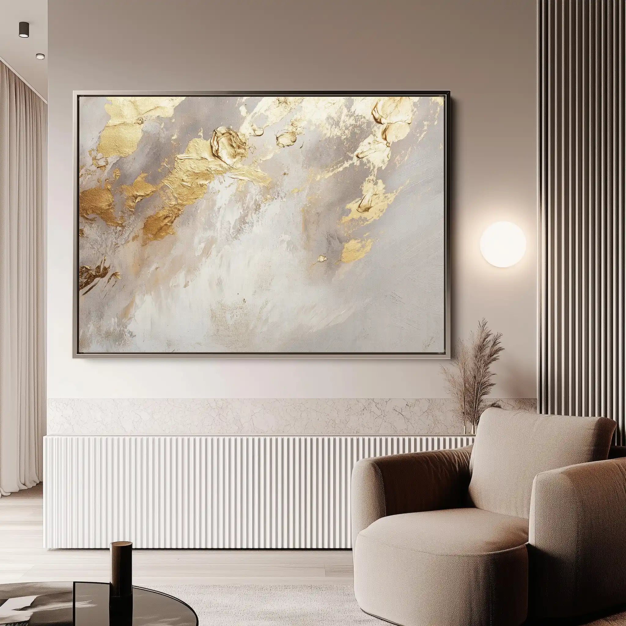 Abstract 466 Canvas Art 60 x 40 cm / Stretched on hidden frame