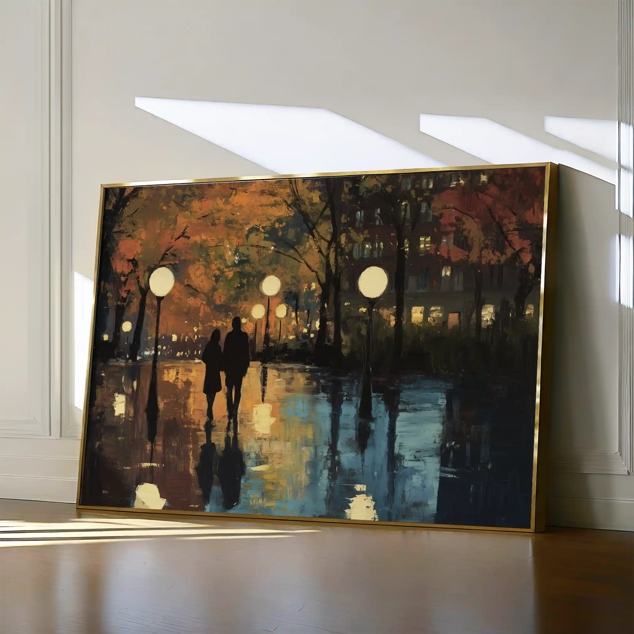 Landscape 466 Canvas Art 90 x 60 cm / Stretched on hidden frame