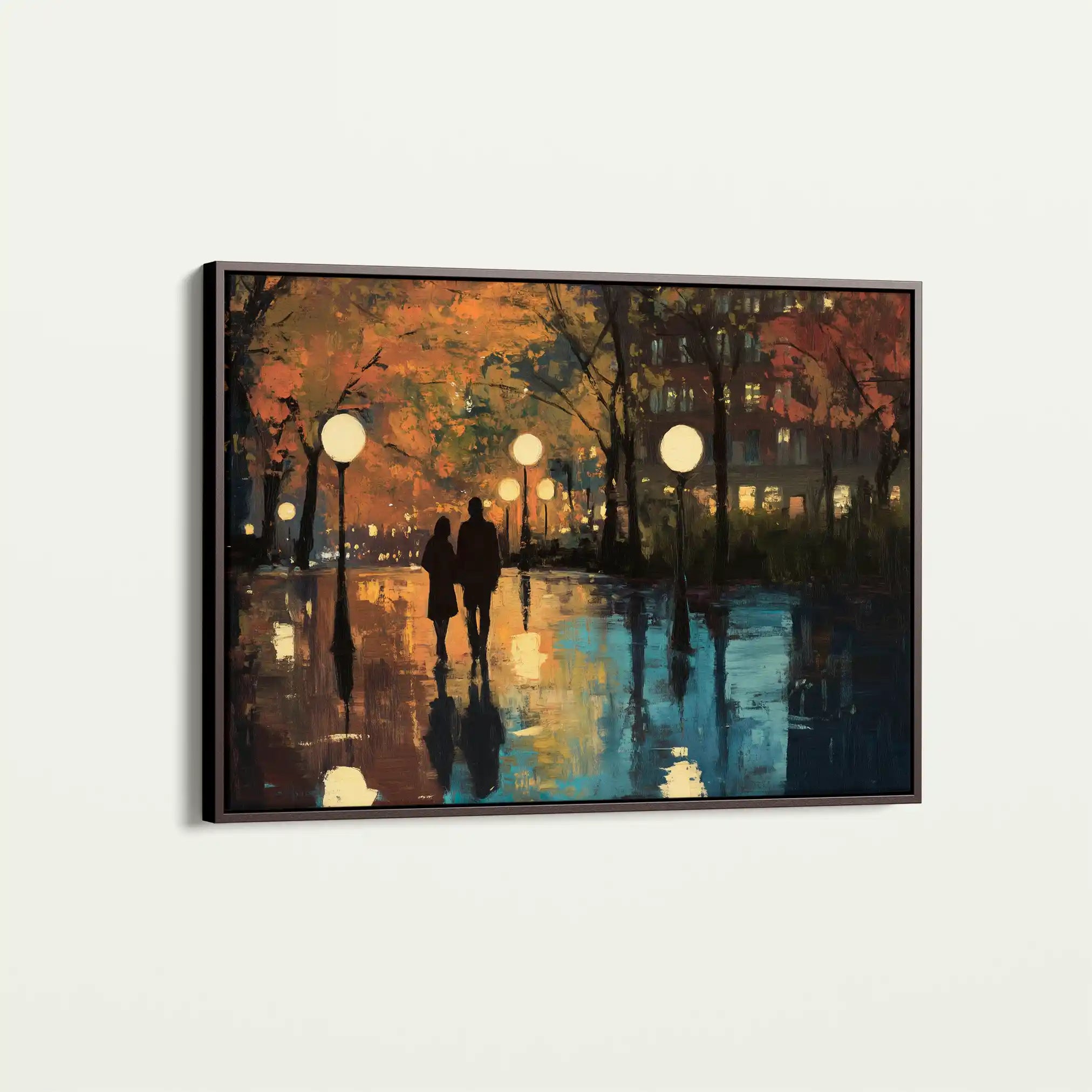 Landscape 466 Canvas Art 90 x 60 cm / Stretched on hidden frame