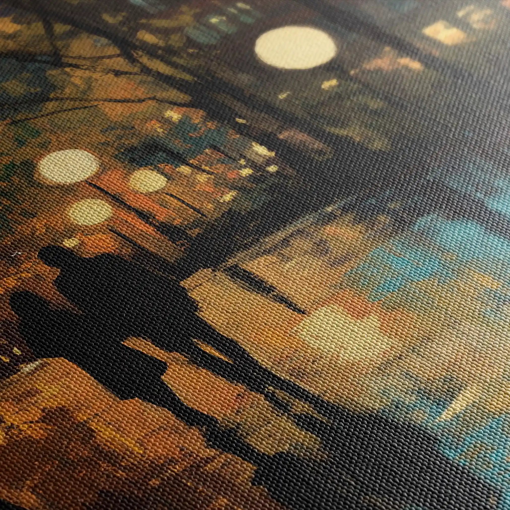 Landscape 466 Canvas Art 90 x 60 cm / Stretched on hidden frame