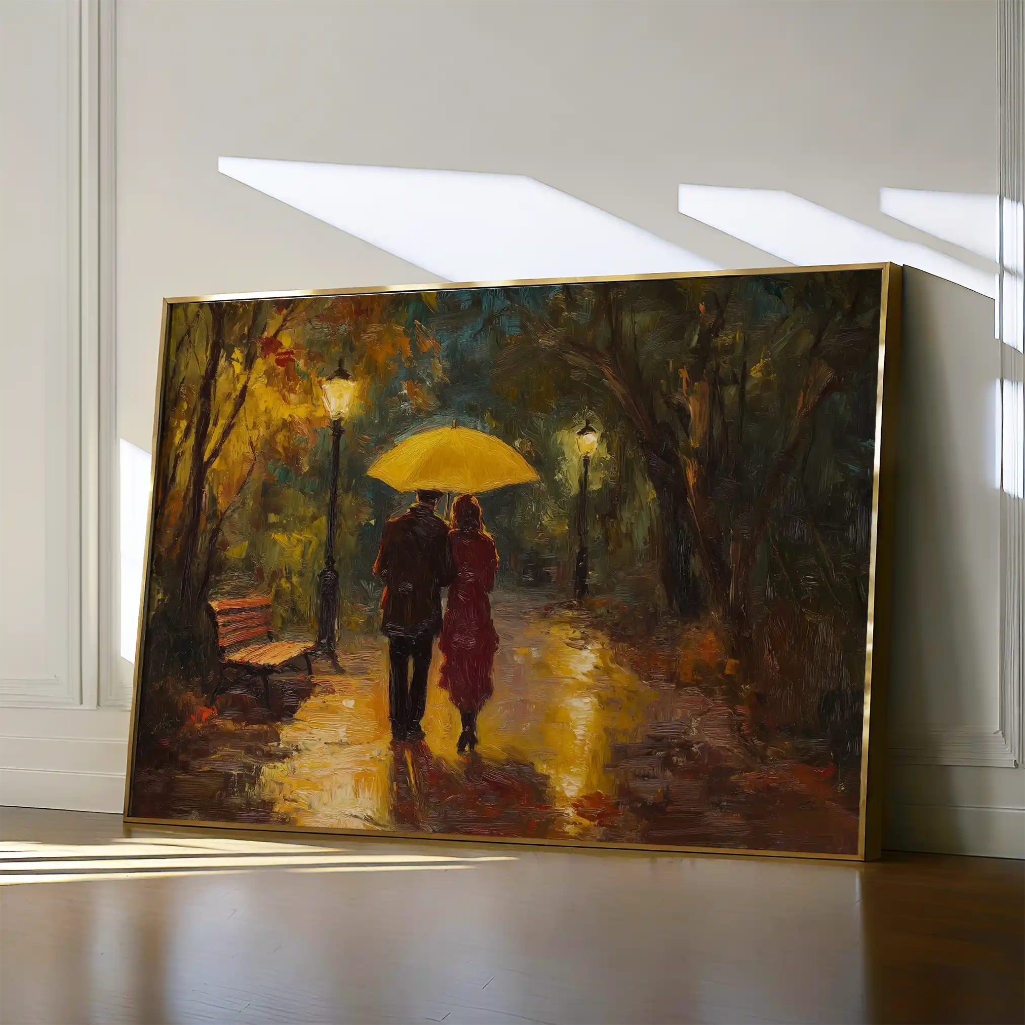 Landscape 467 Canvas Art 90 x 60 cm / Stretched on hidden frame