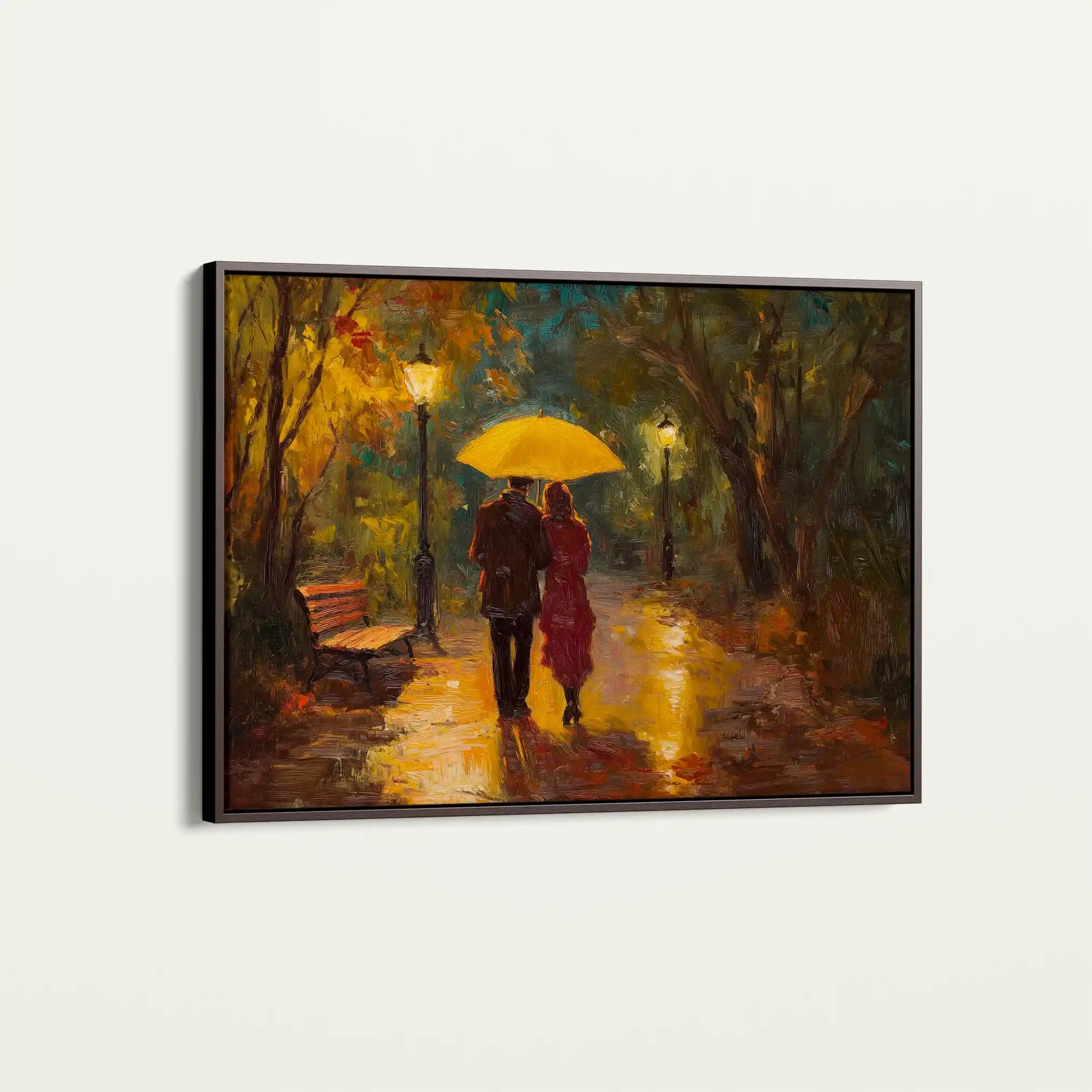 Landscape 467 Canvas Art 90 x 60 cm / Stretched on hidden frame