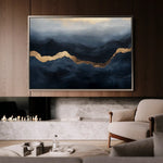 Abstract 470 Canvas Art 60 x 40 cm / Stretched on hidden frame