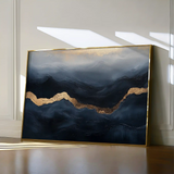 Abstract 470 Canvas Art 60 x 40 cm / Stretched on hidden frame